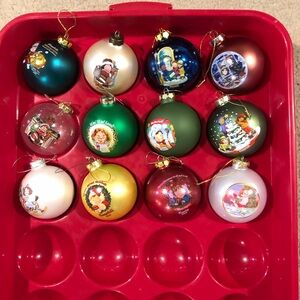 Campbells kids Christmas Ornaments Set of 12 includes 100th anniversary